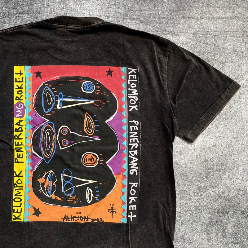 Tshirt KELOMPOK PENERBANG ROKET X ALIPJON Official Merchandise