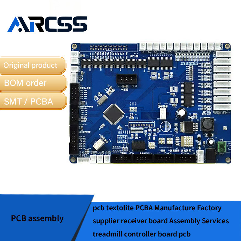 pcb textolite PCBA Manufacture Factory supplier receiver board Assembly Services treadmill controlle