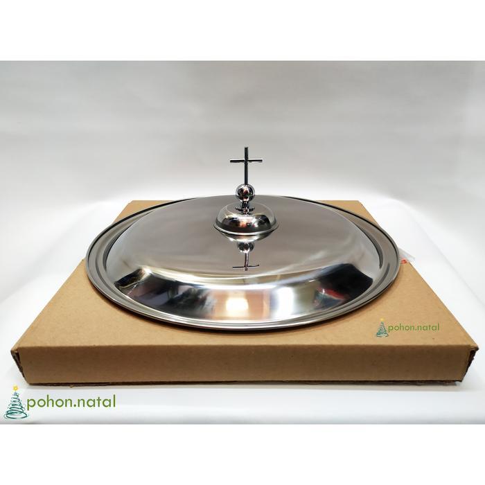 Penutup Nampan Perjamuan Kudus Stainless Steel - Tutup Nampan