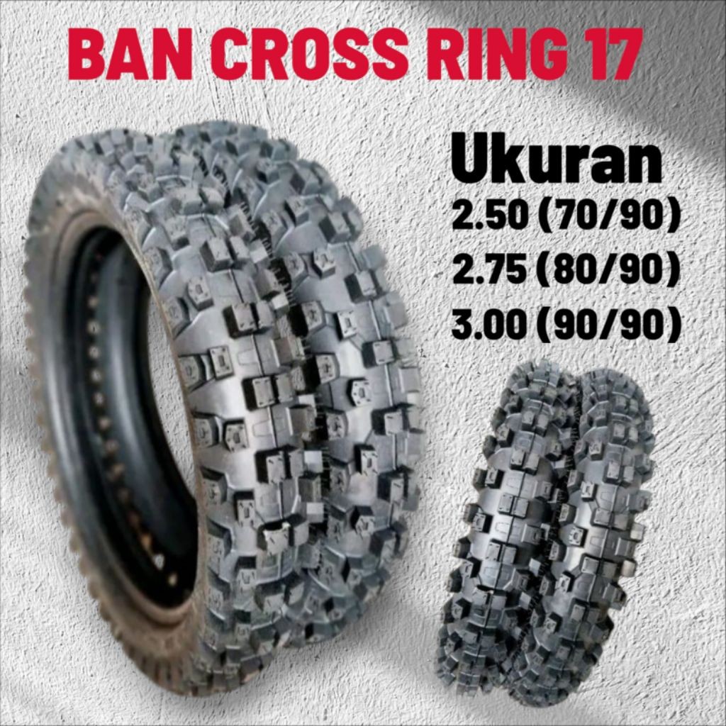 TARTAR - BAN CROSS RING 17 UKURAN 250 275 300 BAN CROSS BEBEK terbaru