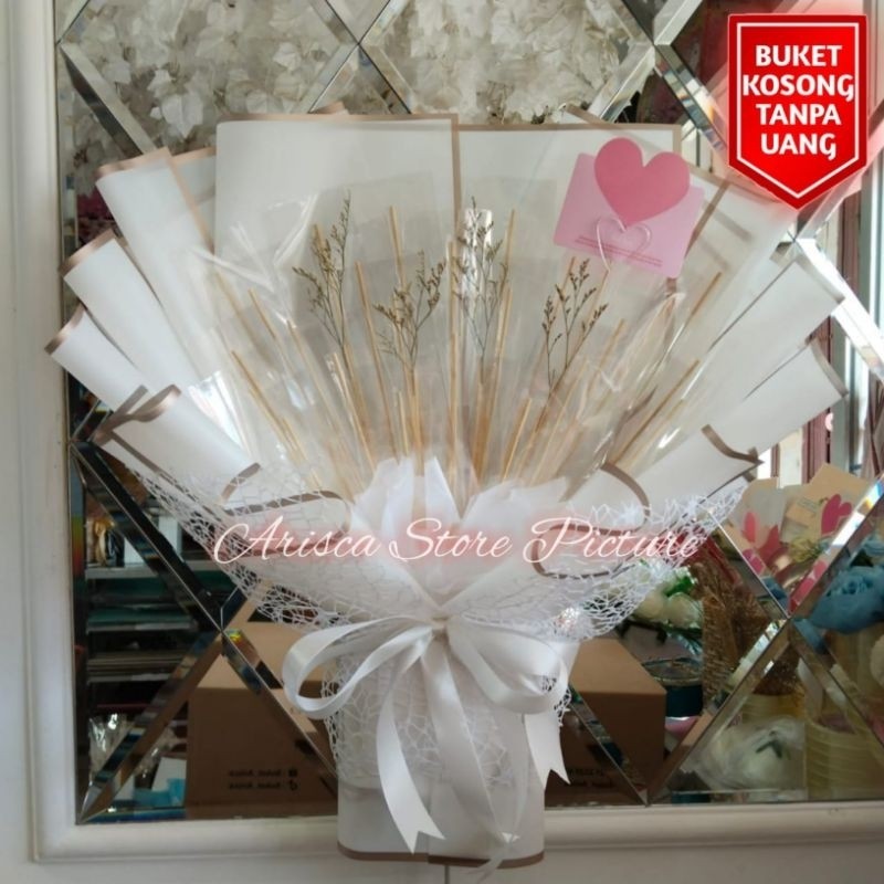 Promo KERANGKA BUKET UANG 10 20 30 40 50 SLOT UKURAN BESAR JUMBO PREMIUM FREE KARTU UCAPAN PACKING H