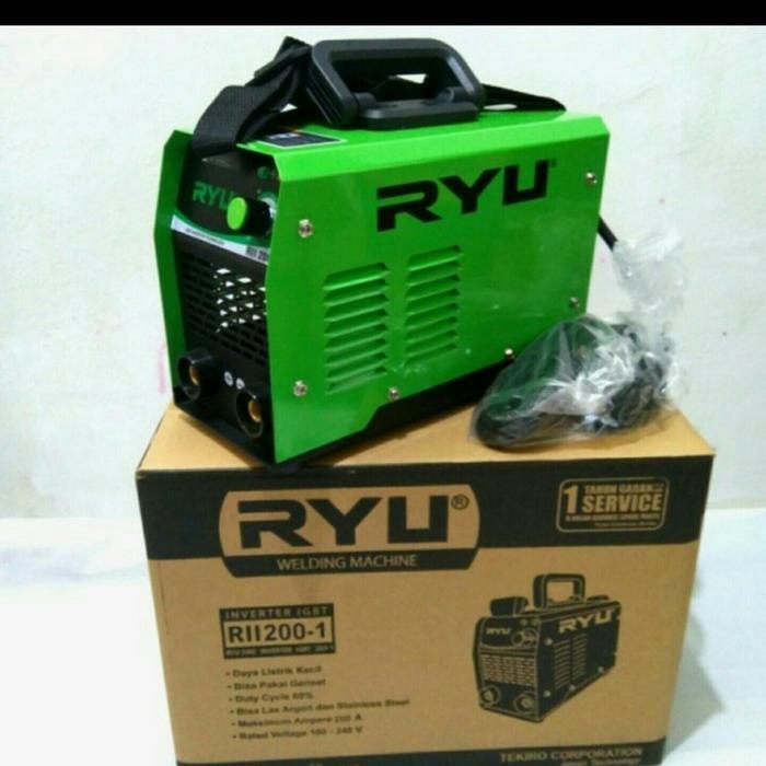 mesin las ryu 200 ampere