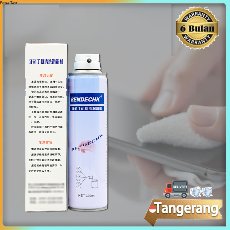 300ml Dental Minyak Pelumas Handpiece Spray / Dental Consumables Spray Oil