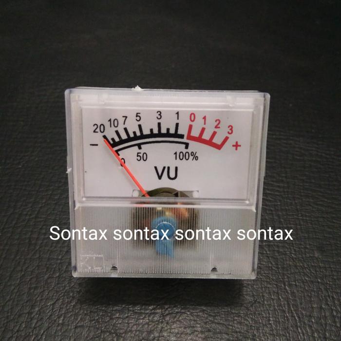 vu meter niko kecil panel analog signal ...Eletronik