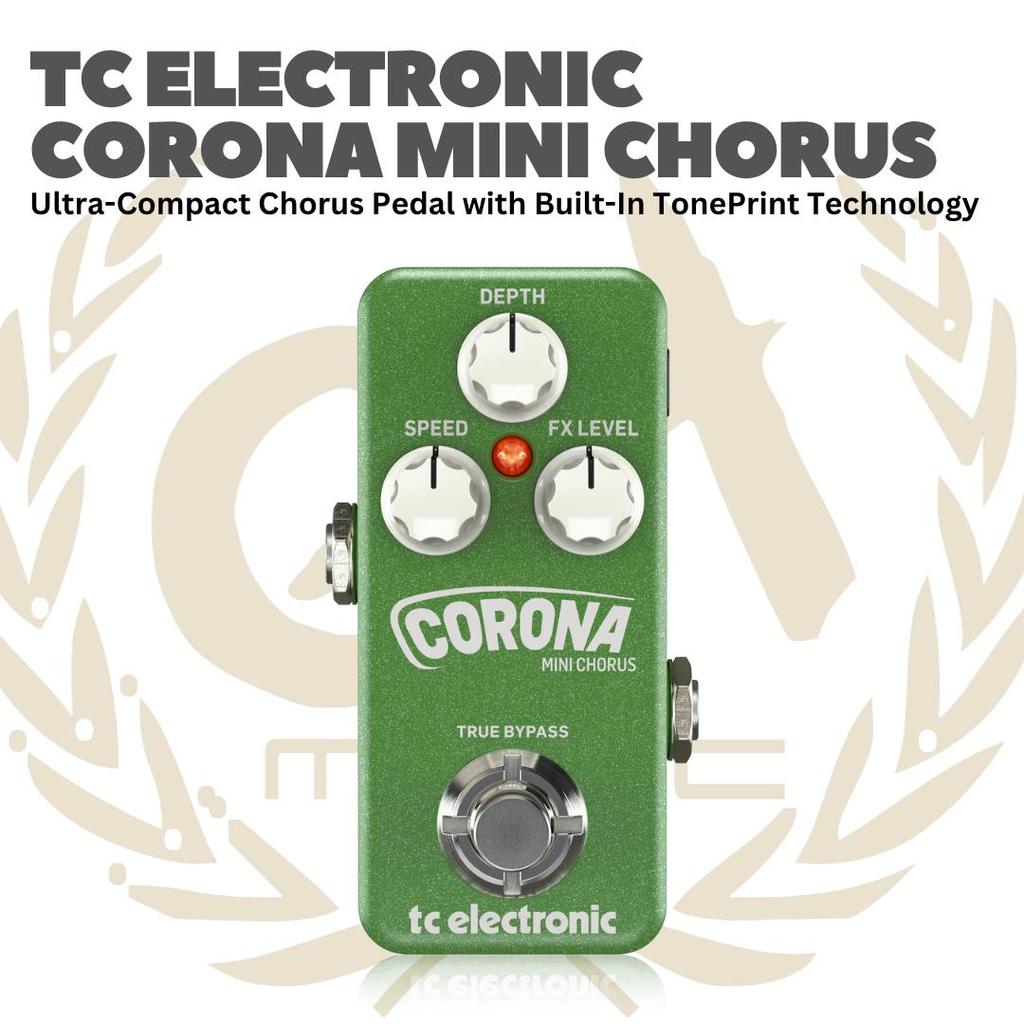 TC Electronic Corona Mini Chorus - Efek Gitas Bass Pedal