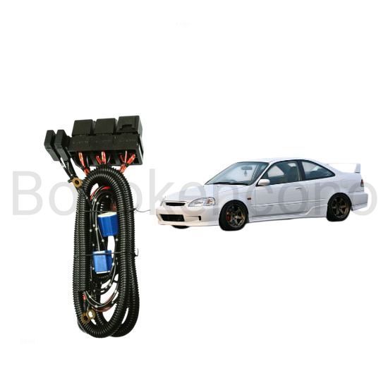 Relay Set Lampu Utama LED H4  Mobil Honda Civic Ferio Byk