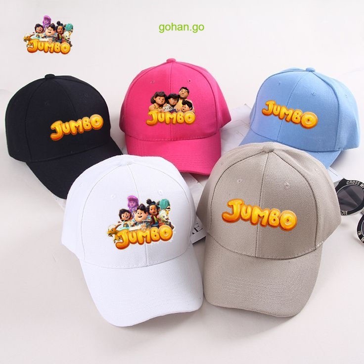 gohango - Topi Baseball anak laki laki dan cewek karakter Jumbo 2-8 tahun