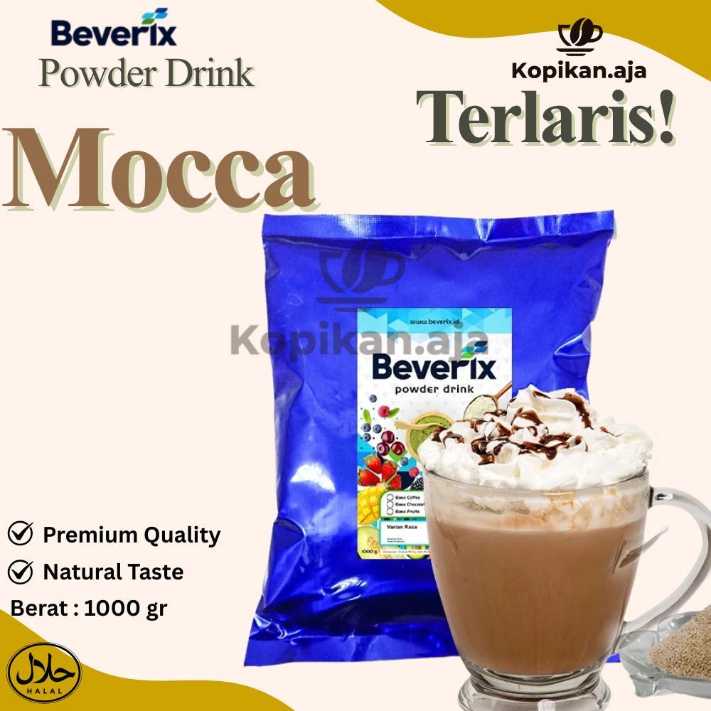 kopikan aja BEVERIX Bubuk Minuman Kopi Premium Rasa Mocca 1 Kg Serbuk Minuman Kopi Moccacino