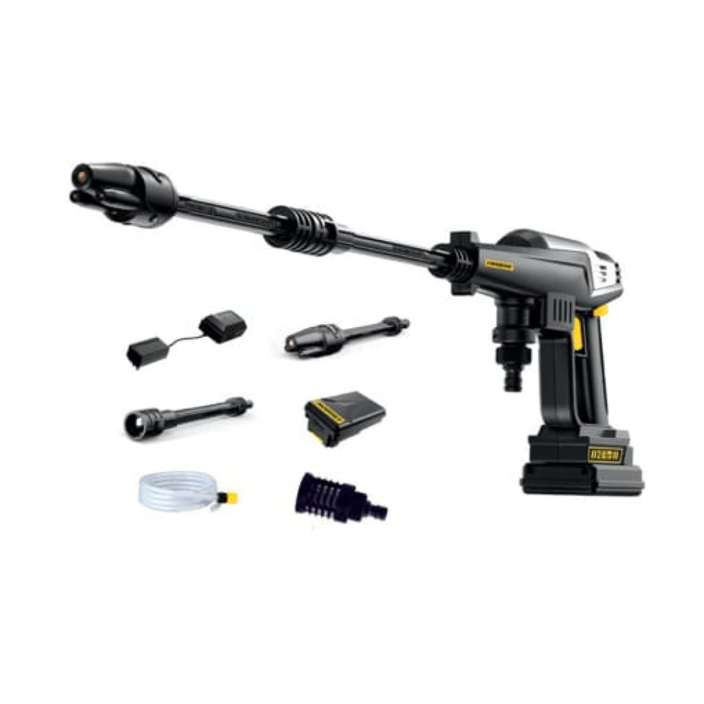 Mesin Steam Cuci Ac & Mobil  Motor Tanpa Kabel Serbaguna KRISBOW CORDLESS JET CLEANER HIGH PRESSURE 