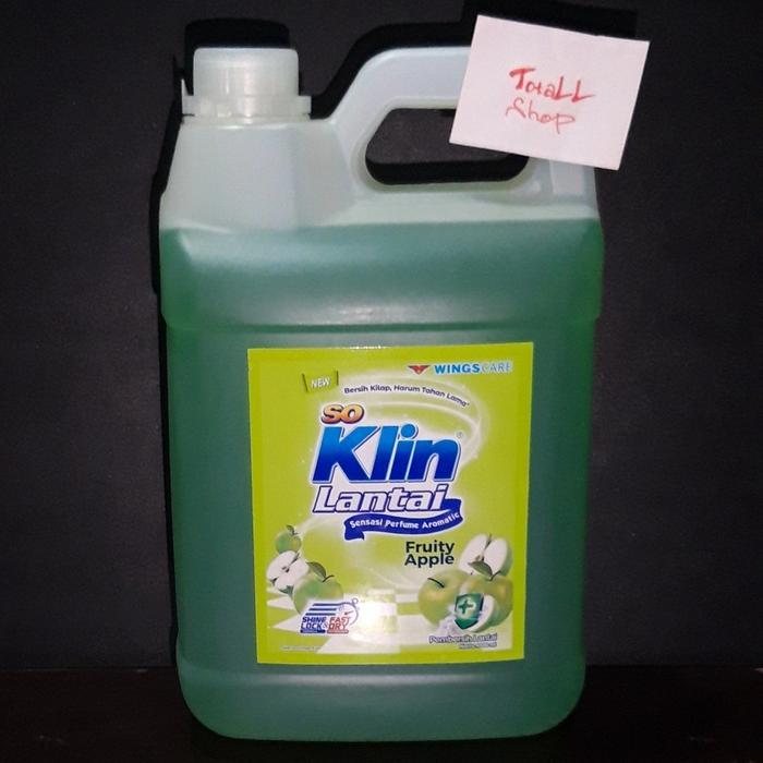 So Klin Lantai 4 Liter - Fruity Apple