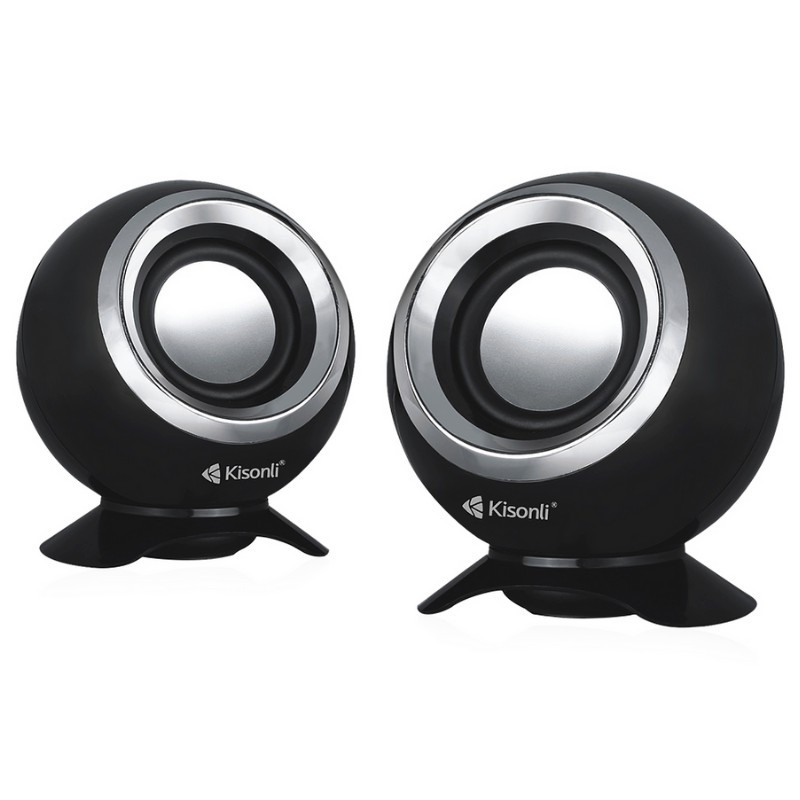 Salon Aktif Speaker Mini 2.0 Komputer Laptop With Switch Volume Control K600 - HB