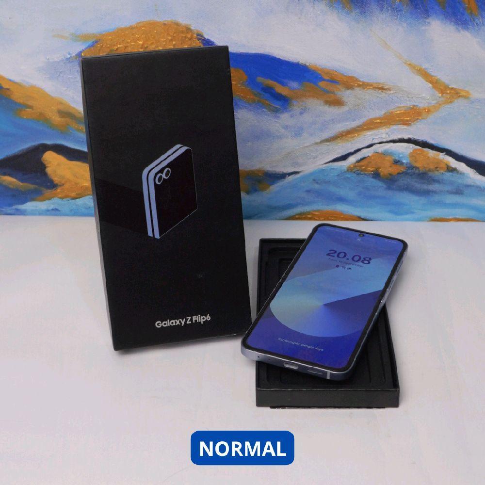 SAMSUNG Z FLIP 6 12/256 GB HP SECOND ORIGINAL SINAR MUTIARA CELL