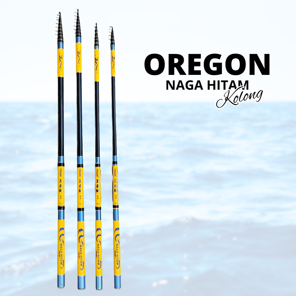Joran Tegek Carbon Oregon Naga Hitam Kolong TP