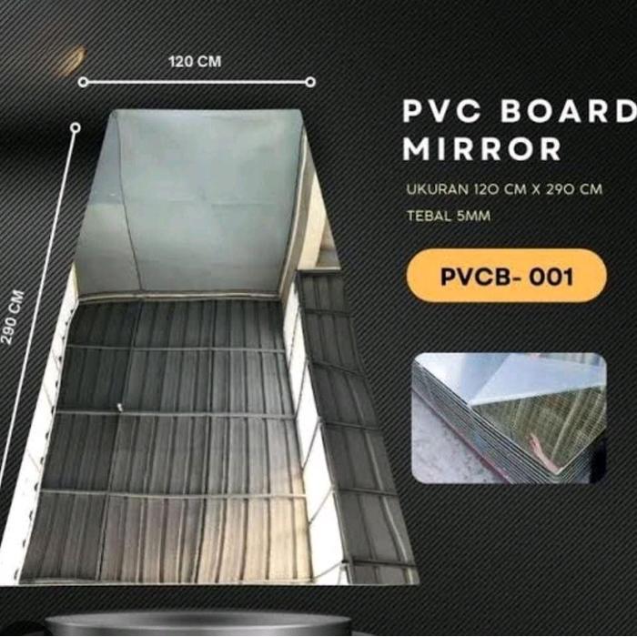 Sheet Board Pvc / pvc miror glosy / PVC BOARD - AT-PVCB-01 SILVER