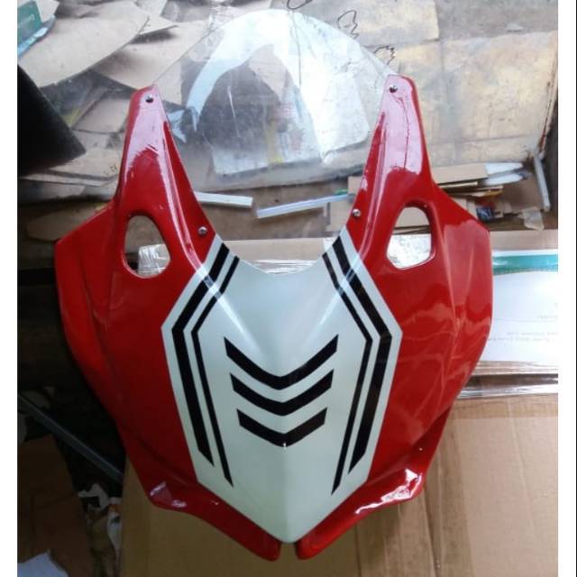 Topeng Kedok Cover Lampu Model Ducati PNP Honda New CBR150R Facelift K45G K45N 2016-2020
