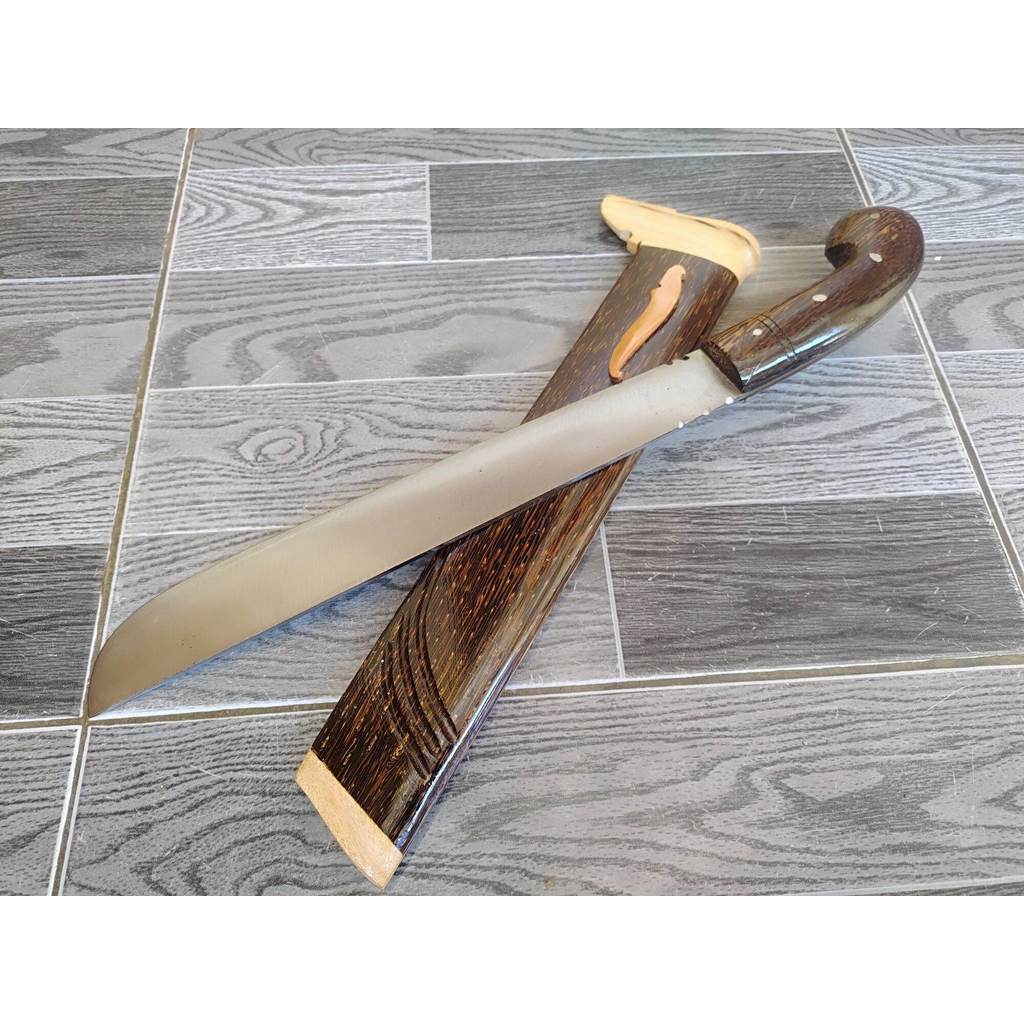 Golok Cibatu Kayu Aren Pemotong Kayu dan Bambu Golok Pertanian Serbaguna