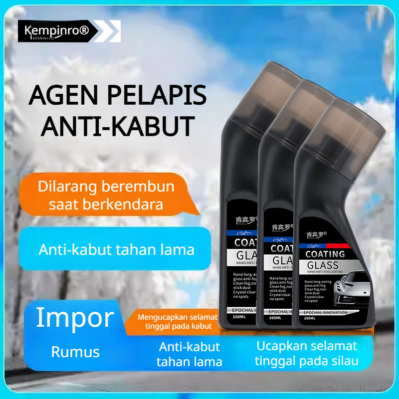 [COD] Anti Kabut Kaca Mobil/Cairan Penghilang Kabut/Efek Tahan Lama hingga 3 Bulan / Pelapis Anti Fo