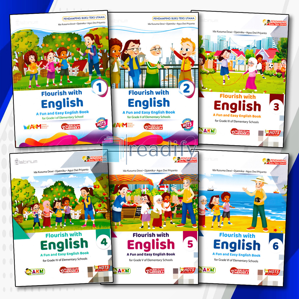 Platinum Bahasa Inggris Kelas 1 2 3 4 5 6 SD/MI Tiga Serangkai Kurikulum Merdeka Revisi Terbaru