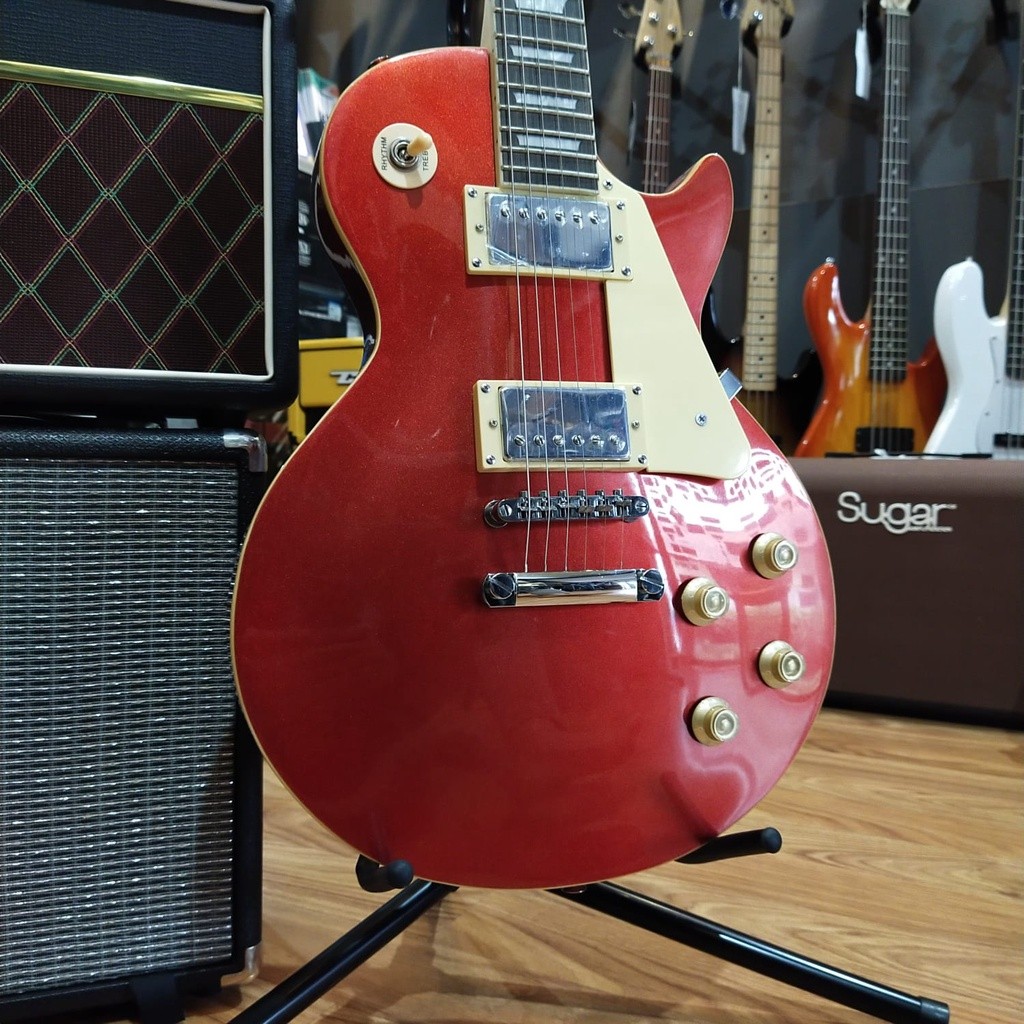 Stinger Les Paul Gitar Red