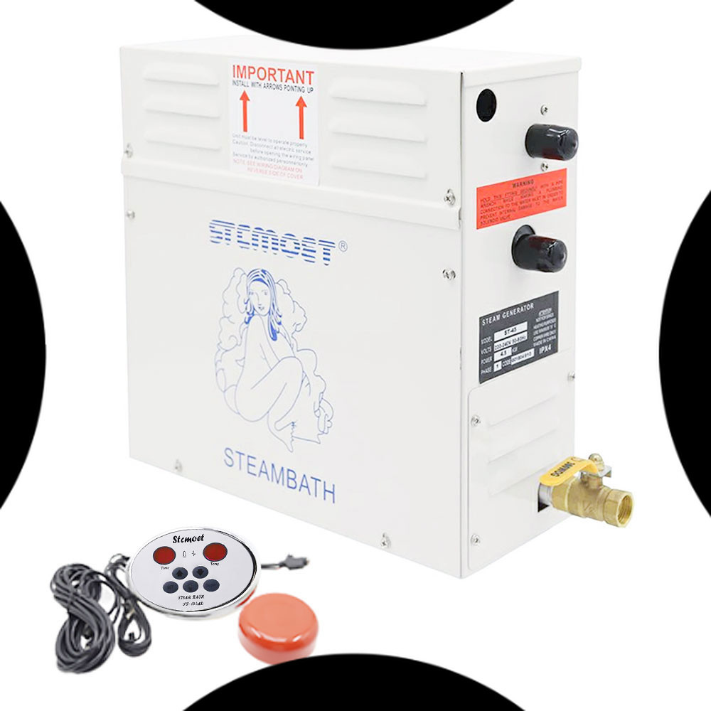 SALE  6KW Steam Generator Sauna Steam Bath Machine For Shower Home Sauna Room SPA Steam Machine with