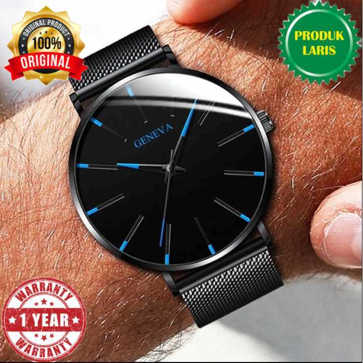 GENEVA Jam Tangan Analog Pria - JH24