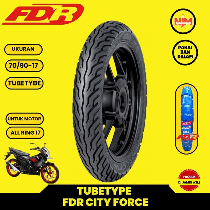 Ban FDR City Force Ring 17 Tubetype 70/90 80/90 - 70/90-17