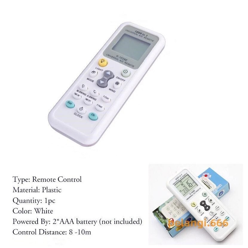 MTE Remote AC Universal Kontrol AC Dari Jauh dengan Mudah — 10