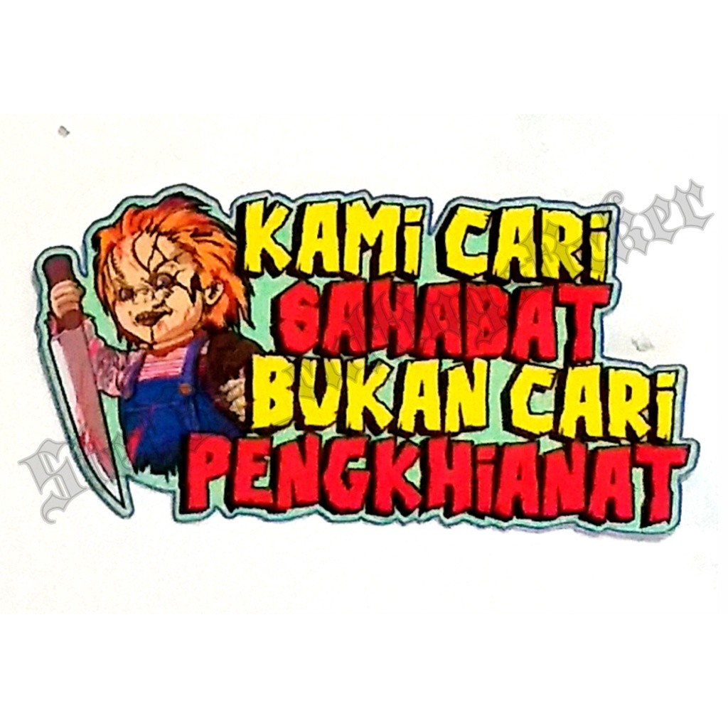 Stiker printing kata kata lucu printing kata lucu