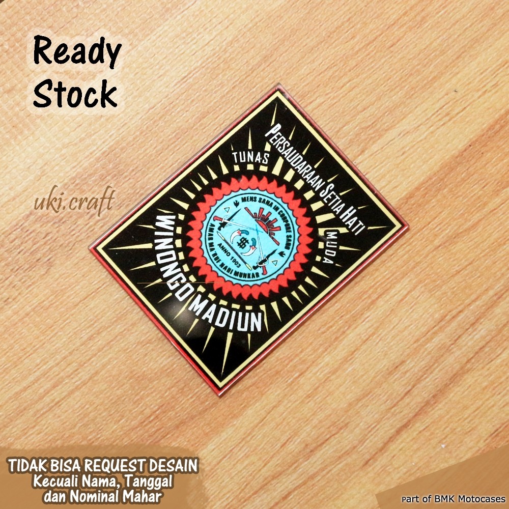 Logo PSHW 2 Akrilik Print- Bahan Hiasan Aksesoris Dekorasi Mahar Akrilik Print