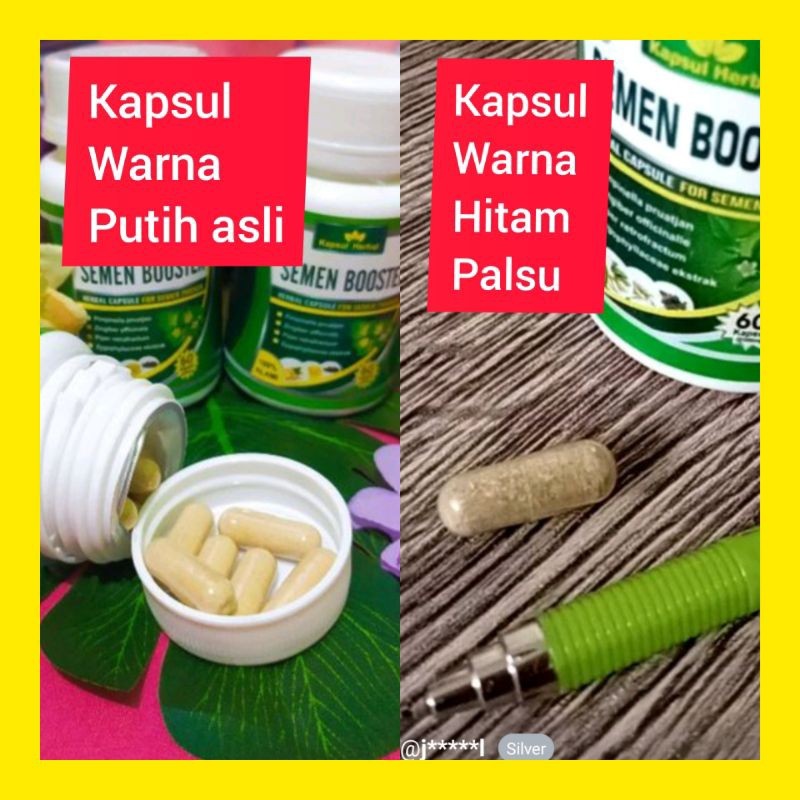 (TERLARIS) Semen Booster Original Penyubur Kandungan