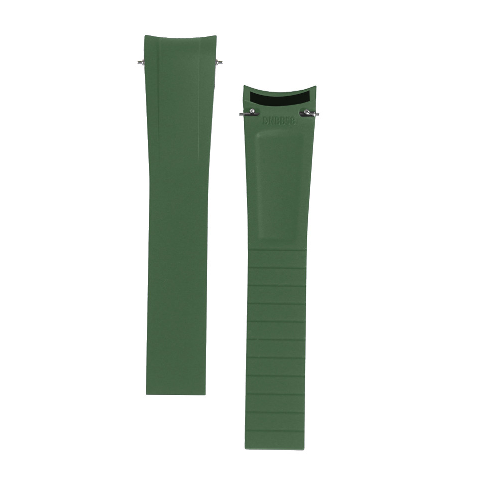 CTS 20mm Fluoror ubber Strap Compatible For Tudor BB58 Black Bay 58 & Ranger 39 Fold New Deisgn 316L