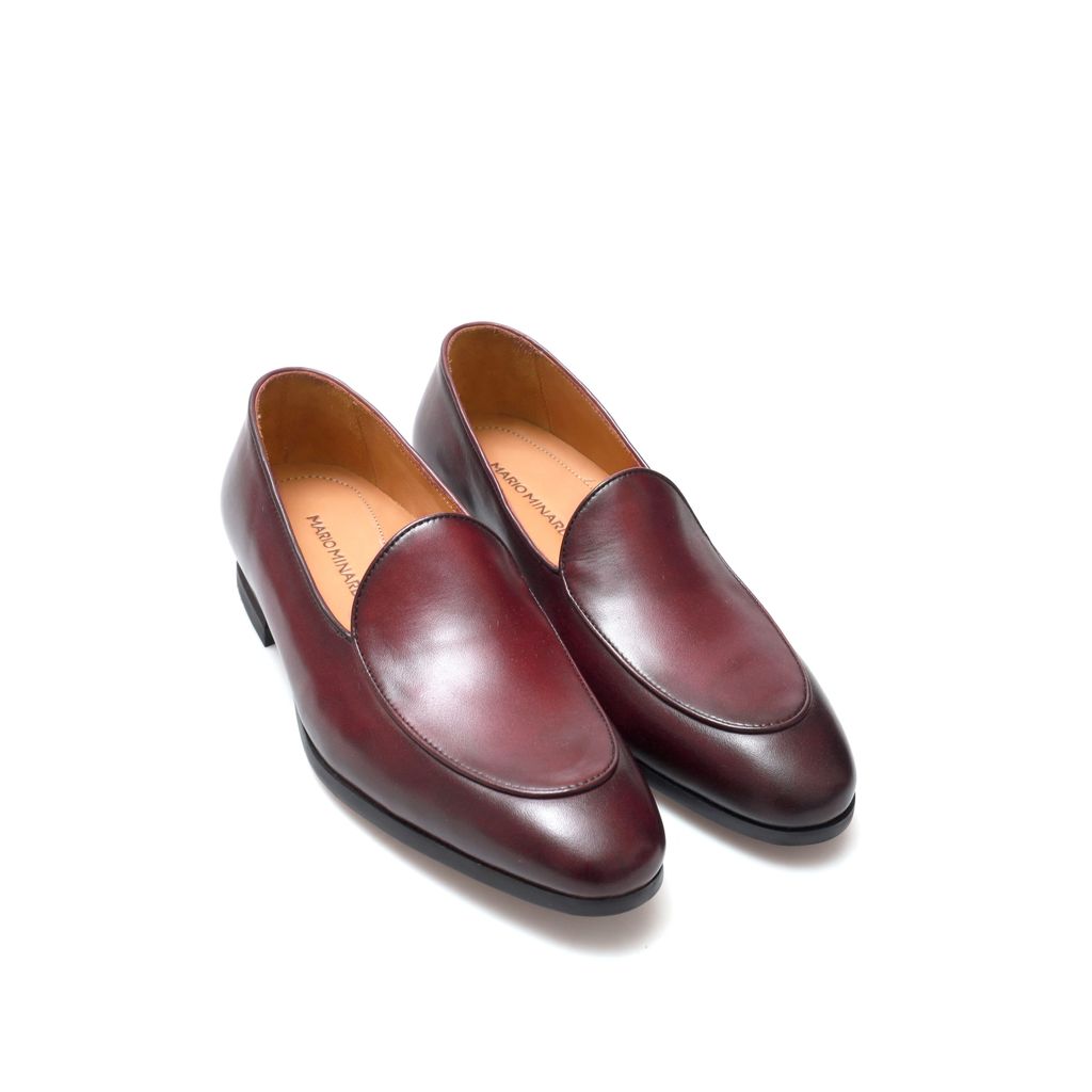 GALENO WINE Sepatu Kulit Loafers Pria by Mario Minardi