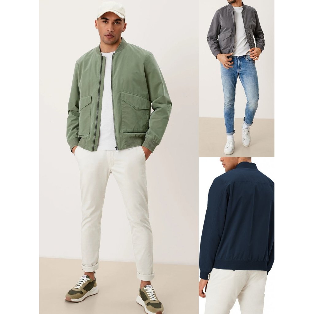 Jaket Pria Premium S.Oliver Bomber Jacket - 8435
