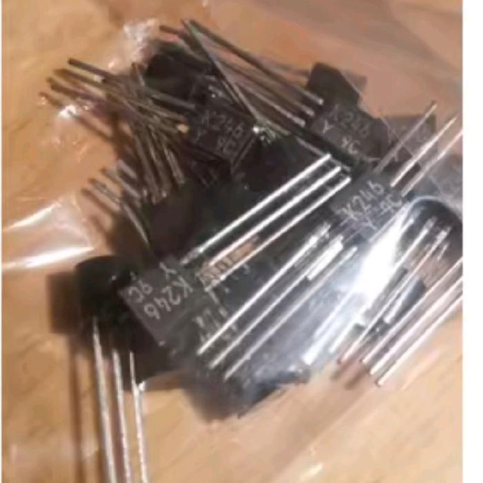 Transistor fet 2sk246 2sk 246 sk246 sk 246 k 246 K246 pengganti K170, original Toshiba BEST