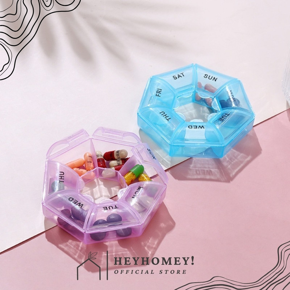 Kotak Obat / Tempat Obat / Tempat Obat Harian / Kotak Obat Harian / Medicine Box / Kotak Obat 7 Hari