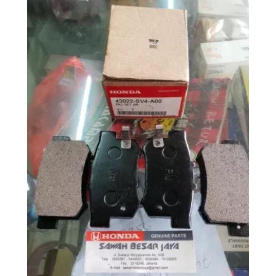 Brake Pad Kampas Kanvas Rem Cakram Belakang Civic FB FB2 FB3 best