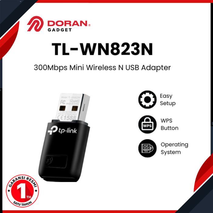 TP-LINK TL-WN823N 300Mbps Mini Wireless N USB Adapter - Garansi 1th