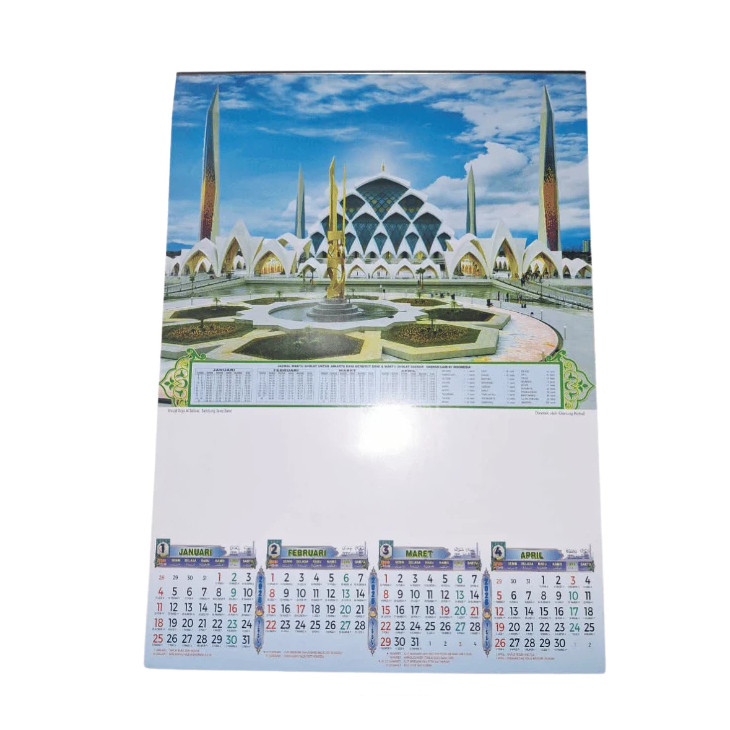 Kalender 2026 Islami Gambar Masjid - Kalender islam lengkap