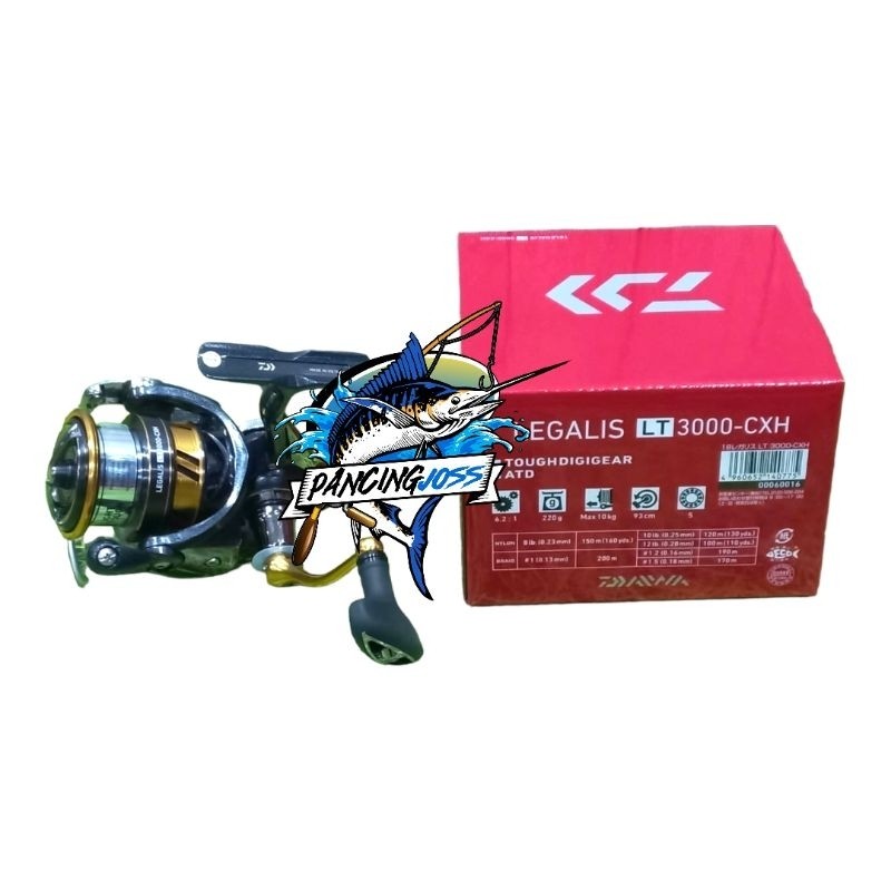 REEL SPINNING DAIWA LEGALIS LT 3000CXH 2018