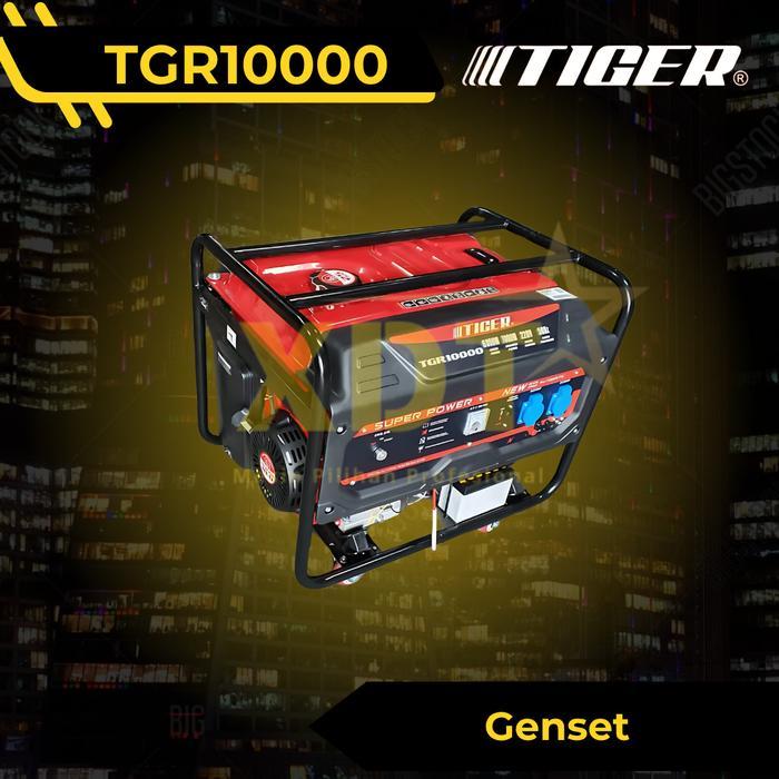 Mesin Genset Bensin 6000 Watt Power Gasoline Generator Set Bensin TIGER TGR10000 TGR 10000