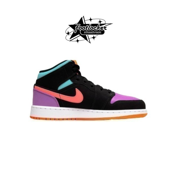 Sneakers Nike  Air Jordan 1 Mid Candy Multicolor  Original   Unisex