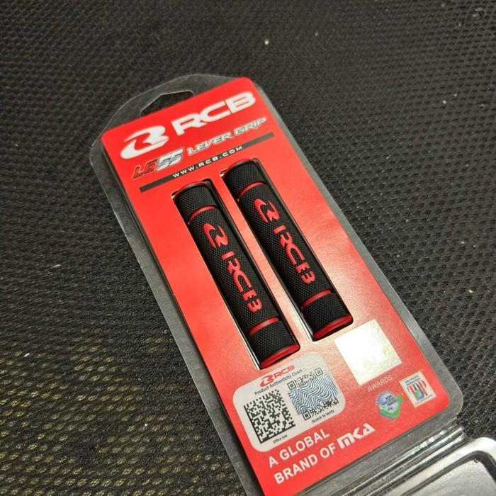 Rubber Lever Grip RCB Karet Handle Rem RCB Universal Motorcycle - MERAH LG55