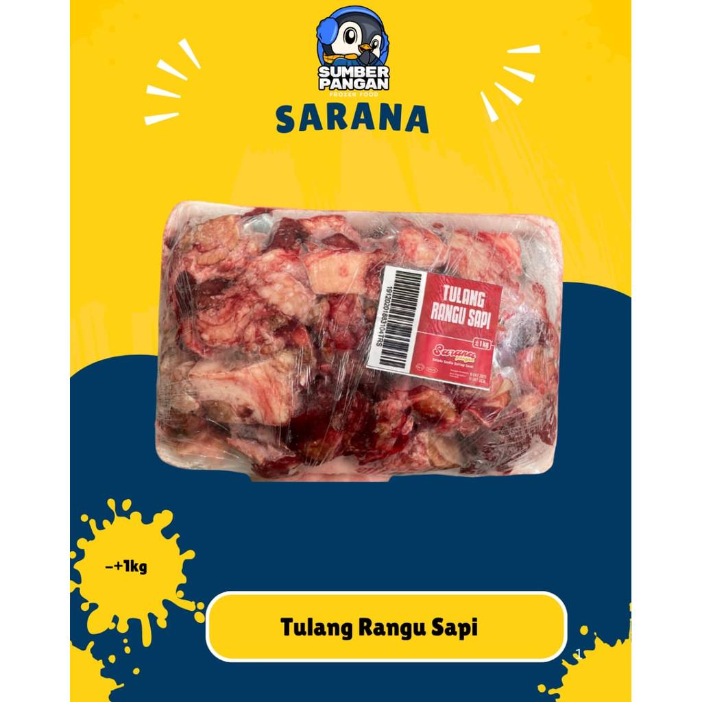 Sarana Tulang Rangu Sapi  -+1kg