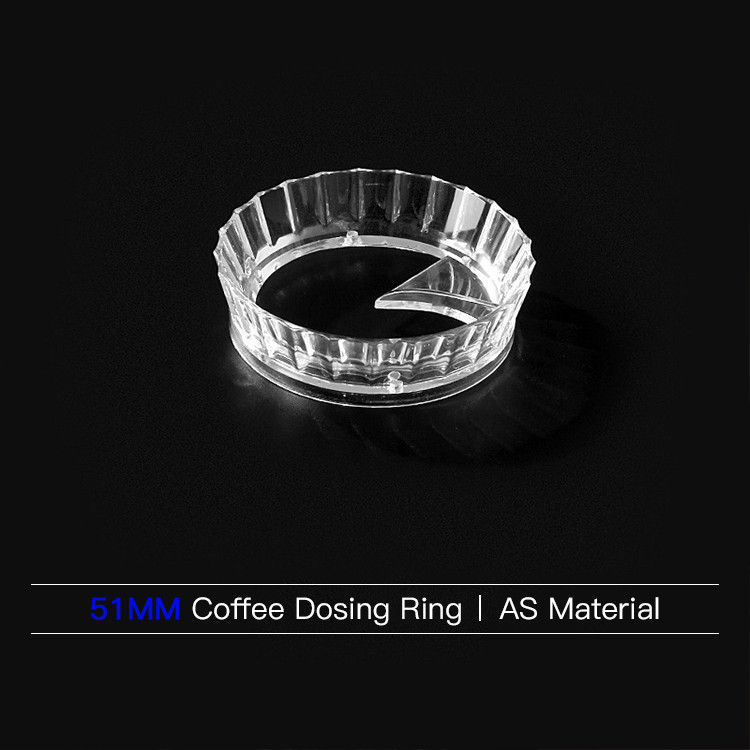Coffee Dosing Ring 51mm 58mm Magnetic Espresso Funnel stributor Leveler Delonghi Gaggia Portafilter 