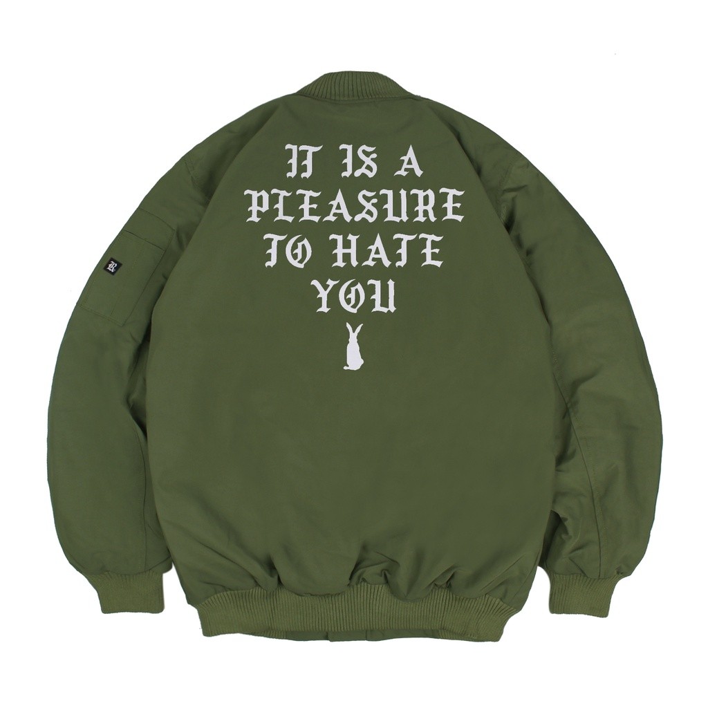 Rown Division Official Jaket Bomber Hateway Green