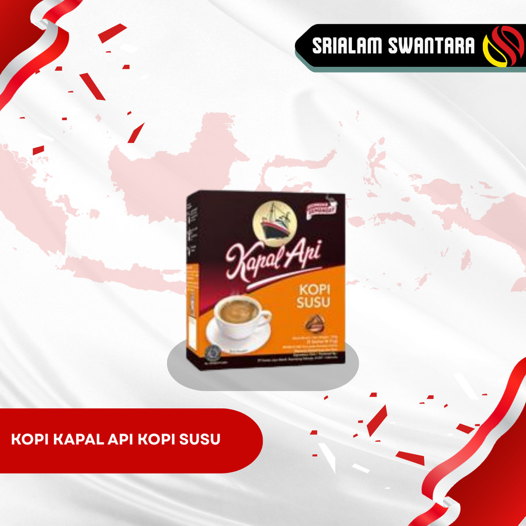 KAPAL API Kopi Susu 1 Dus (5 x 31 gr)
