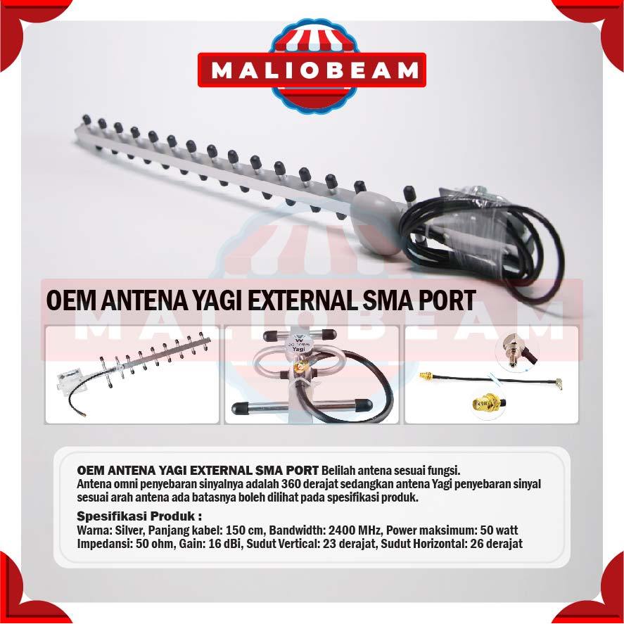 AccessGo Oem Antena Yagi External Sma Port