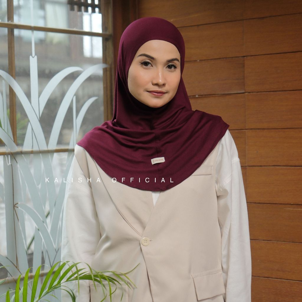 Jilbab Instan Kaos Rayon Kerudung Bergo Rayon Hijab Bergo Kaos Rayon Kira By Kalishaofficial