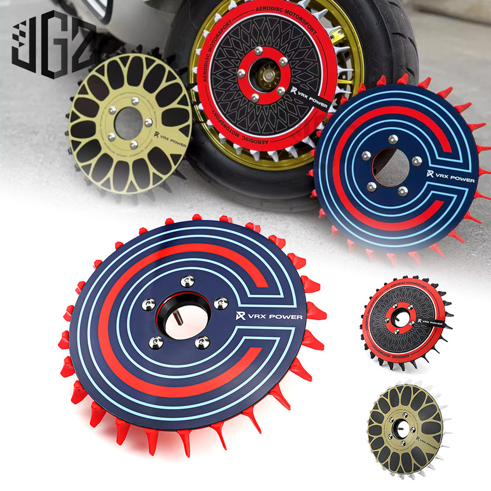 JGZ Turbo Disc Aero Disc Fan Dop Velg Wheeldop Ring 12inch For Vespa Matic Sprint Primavera s LX125 