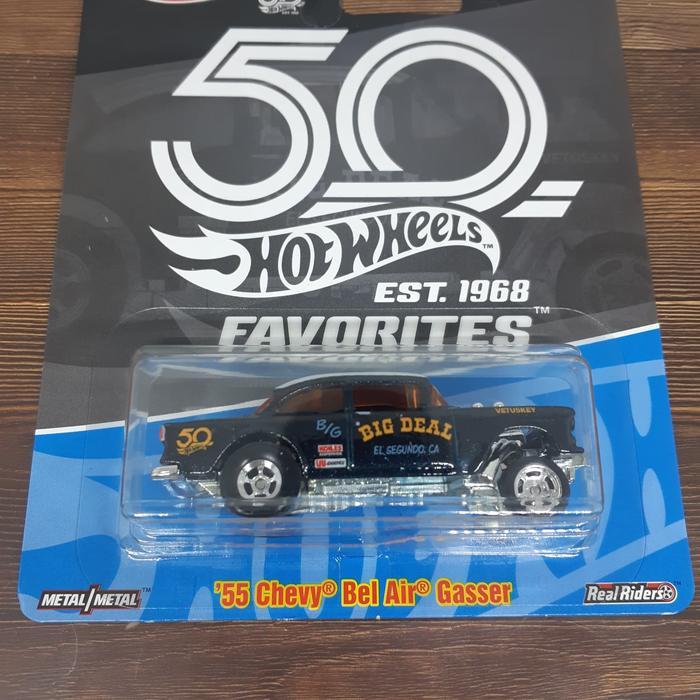 Hot Wheels 55 Bel Air Gasser Kroger 50th Favorites hotwheels car